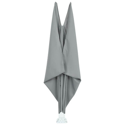 vidaXL Collapsible Terrace Side Awning Grey 400x200 cm 6