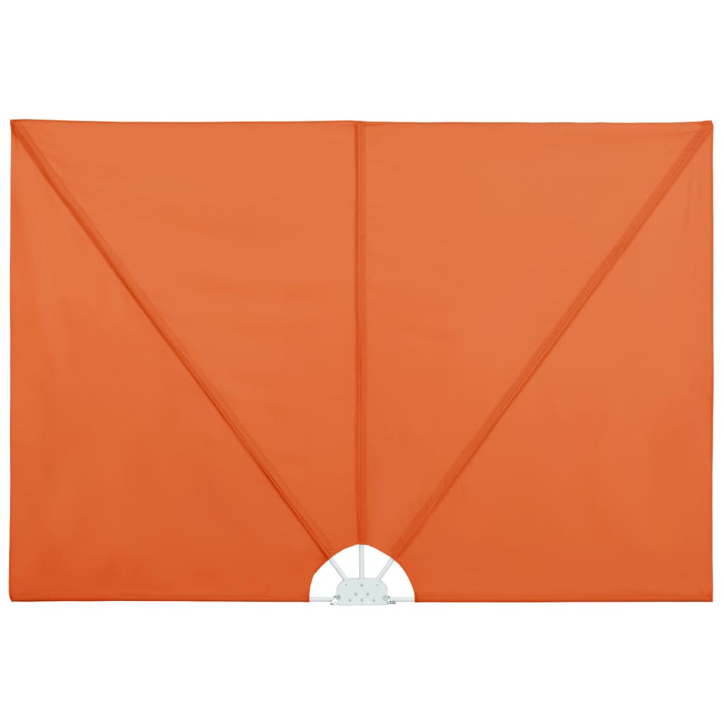vidaXL Collapsible Terrace Side Awning Terracotta 400x200 cm 2