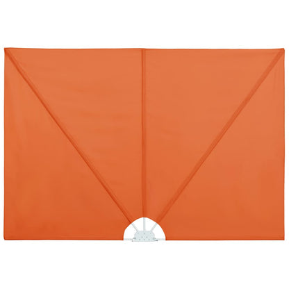 vidaXL Collapsible Terrace Side Awning Terracotta 400x200 cm 2