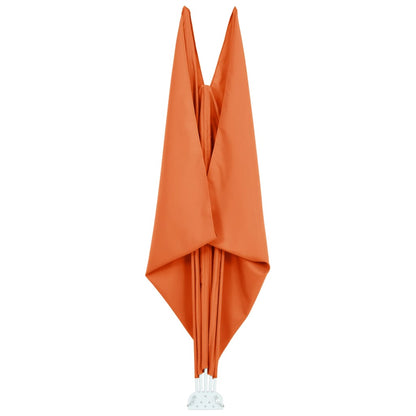vidaXL Collapsible Terrace Side Awning Terracotta 400x200 cm 6
