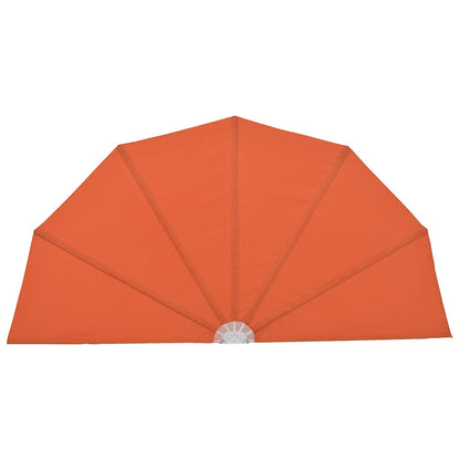 vidaXL Collapsible Terrace Side Awning Terracotta 160 cm 2