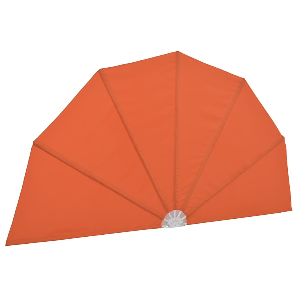 vidaXL Collapsible Terrace Side Awning Terracotta 160 cm 5