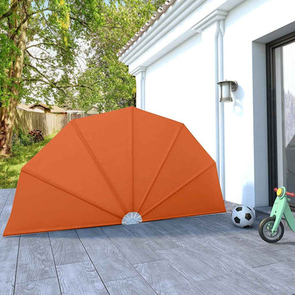 vidaXL Collapsible Terrace Side Awning Terracotta 160 cm 1