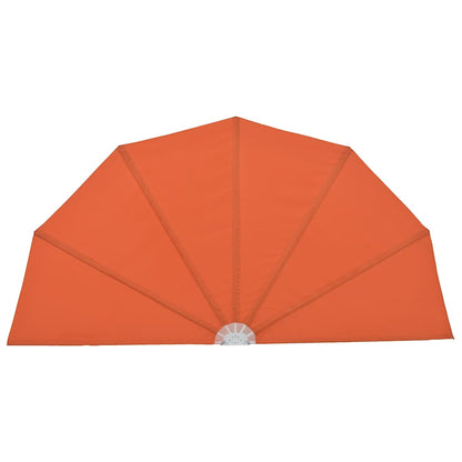 vidaXL Collapsible Terrace Side Awning Terracotta 200 cm 2