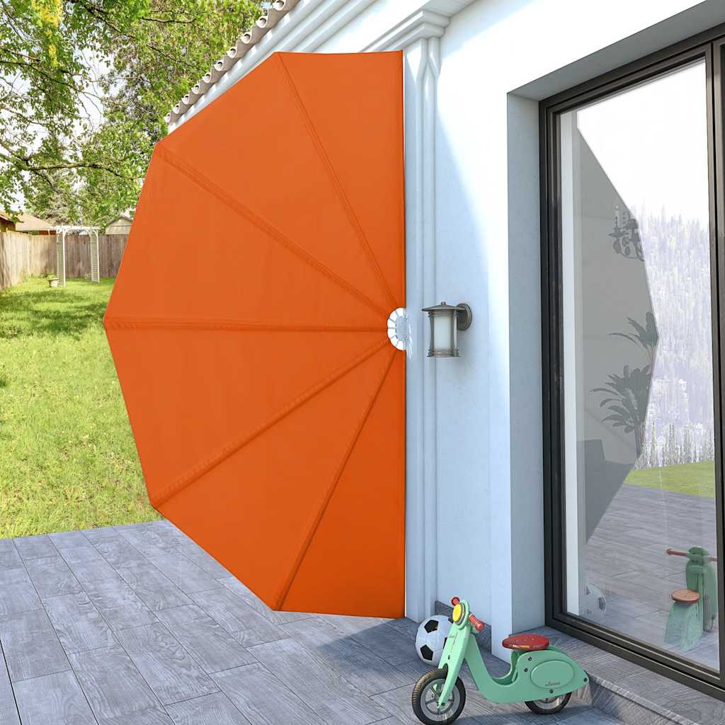 vidaXL Collapsible Terrace Side Awning Terracotta 200 cm 3