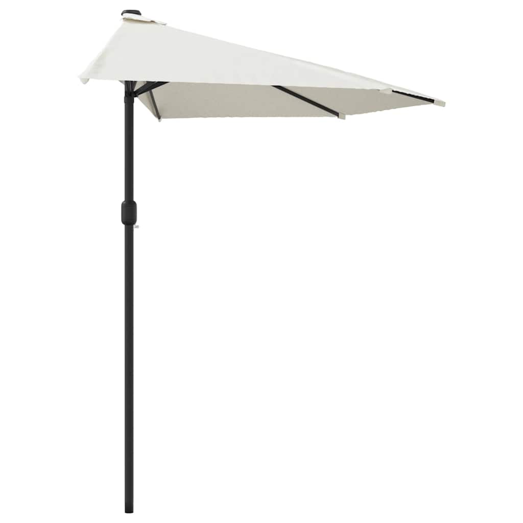 vidaXL Garden Parasol | Sand | Polyester, Aluminium, Steel | 300x155 cm 4