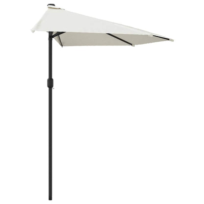 vidaXL Garden Parasol | Sand | Polyester, Aluminium, Steel | 300x155 cm 4