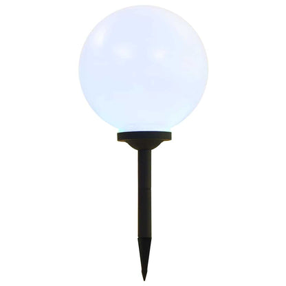 vidaXL Outdoor Solar Lamps 2 pcs LED Spherical 30 cm RGB 4