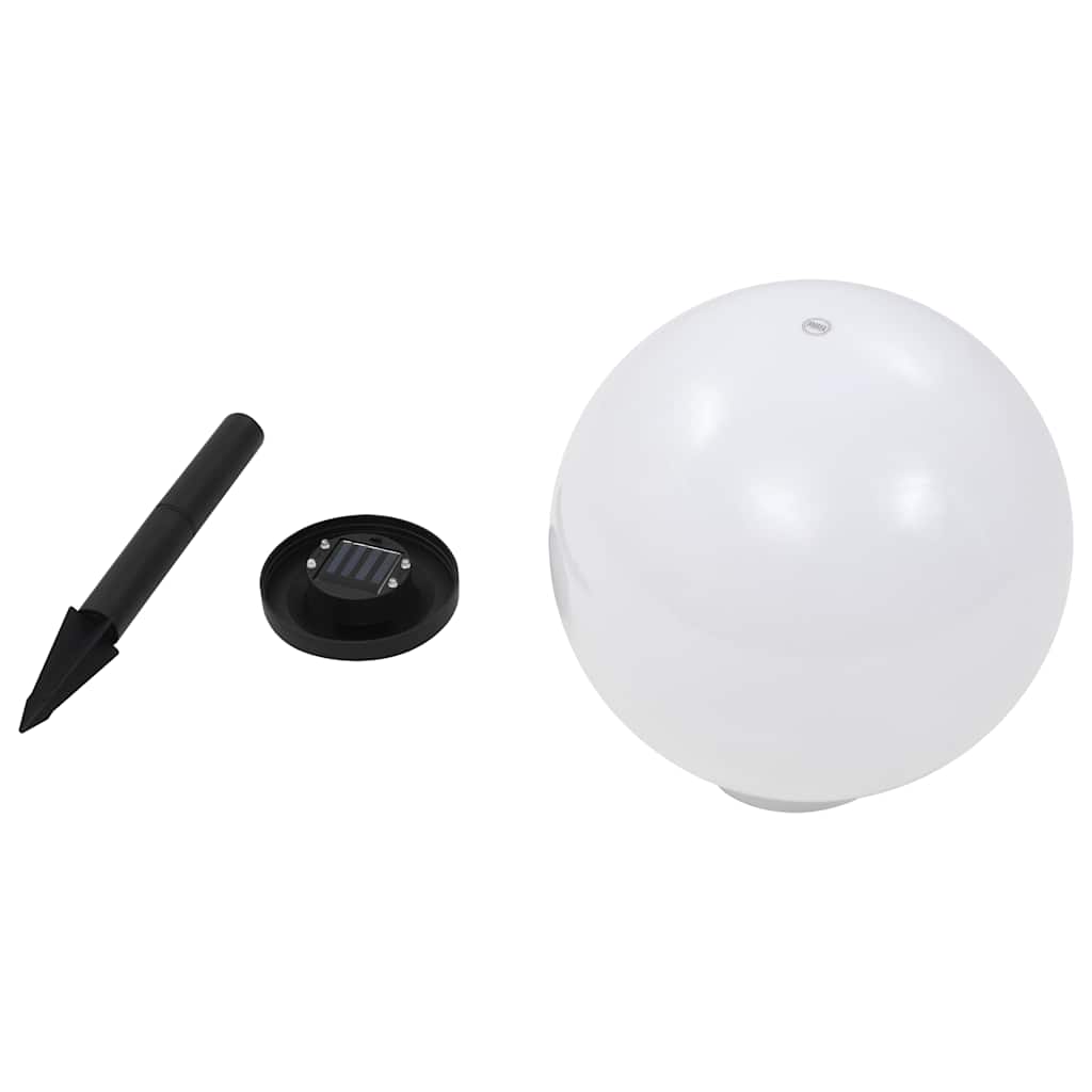 vidaXL Outdoor Solar Lamps 2 pcs LED Spherical 30 cm RGB 6