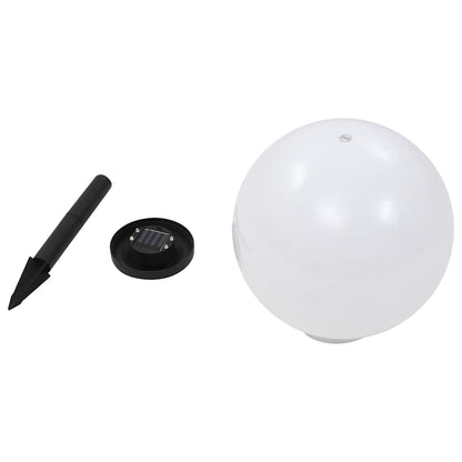 vidaXL Outdoor Solar Lamps 2 pcs LED Spherical 30 cm RGB 6