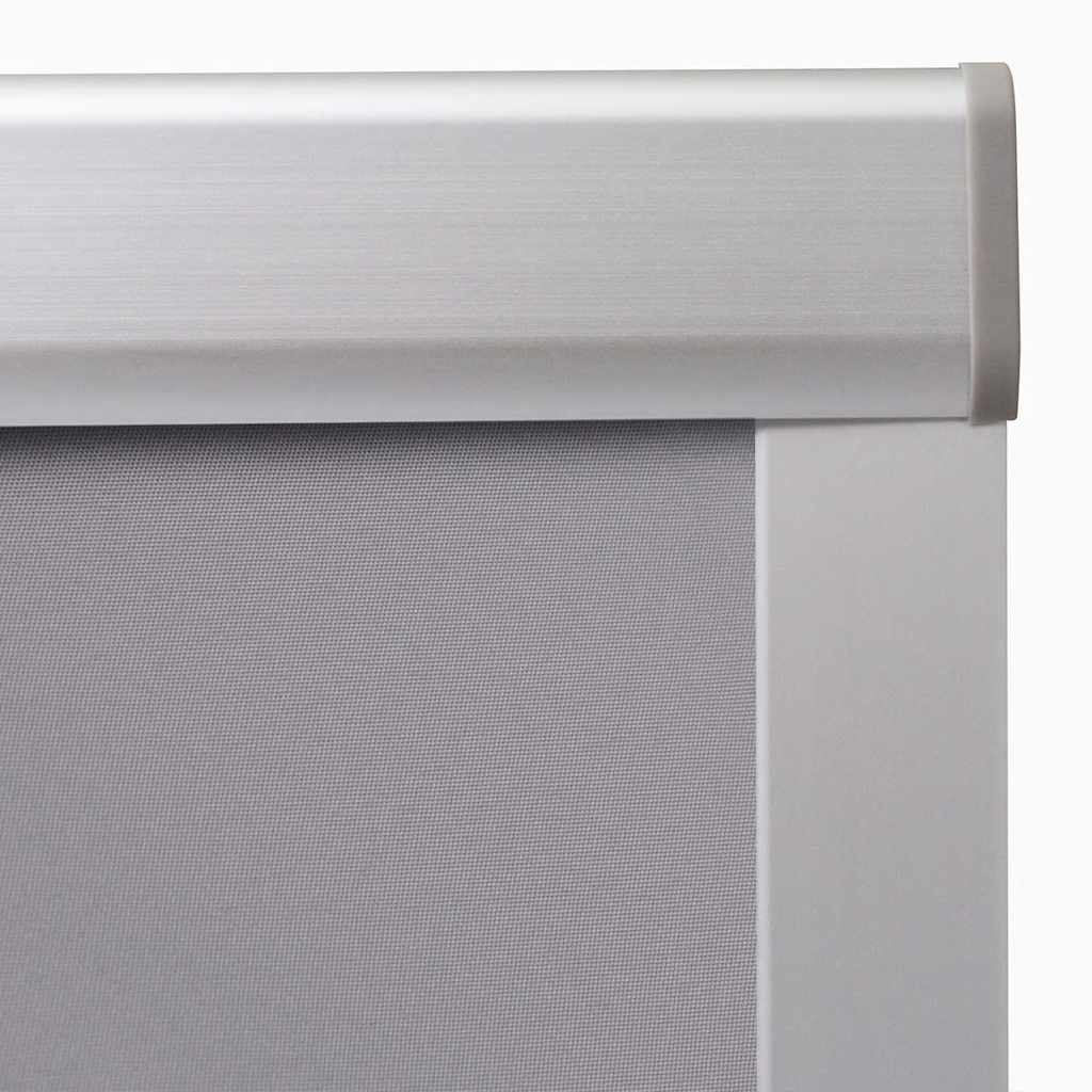 vidaXL Blackout Roller Blind Grey MK08 GGL and GGU 4