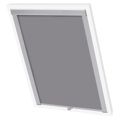 vidaXL Blackout Roller Blind Grey SK08 GGL and GGU 2