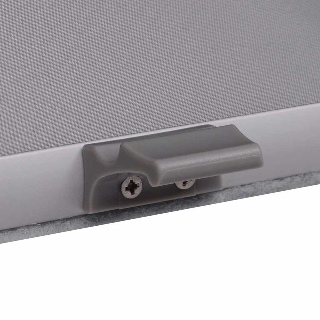 vidaXL Blackout Roller Blind Grey SK08 GGL and GGU 5