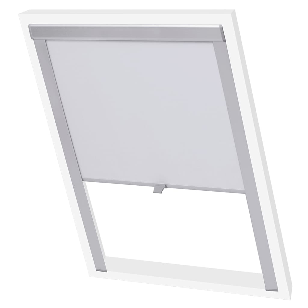 vidaXL Blackout Roller Blind White PK08 GGL and GGU 1