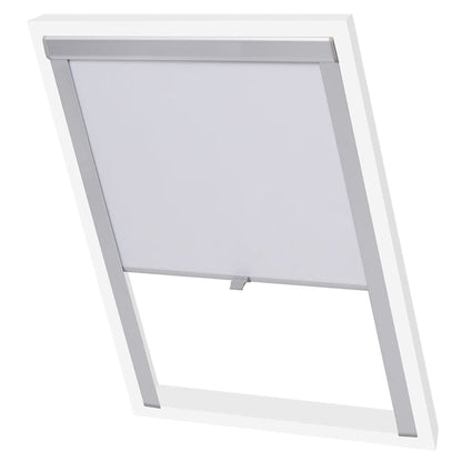 vidaXL Blackout Roller Blind White SK06 GGL and GGU 1