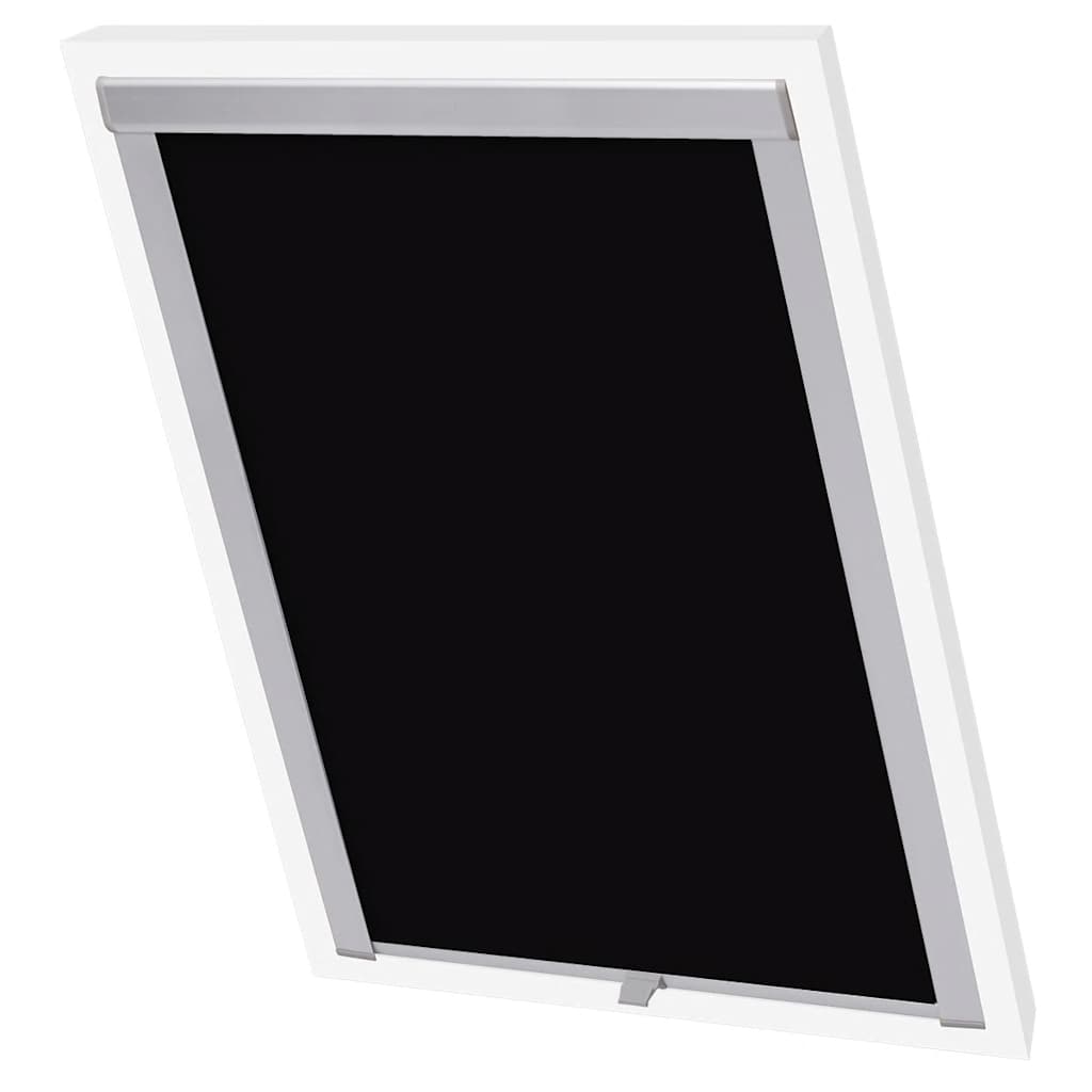 vidaXL Blackout Roller Blind Black PK06 GGL and GGU 2