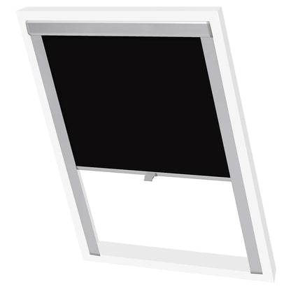 vidaXL Blackout Roller Blind Black SK06 GGL and GGU 1