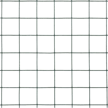 Chicken Wire Fence with PVC Coating Green