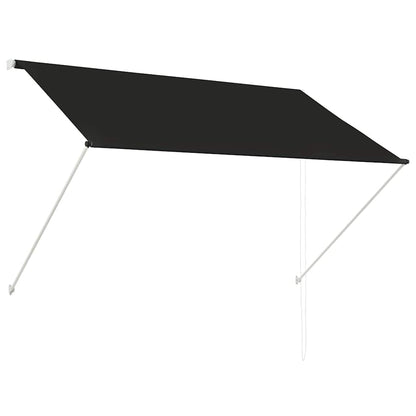 vidaXL Awning | Anthracite | Steel frame | 200x150 cm | Retractable | Awning 2