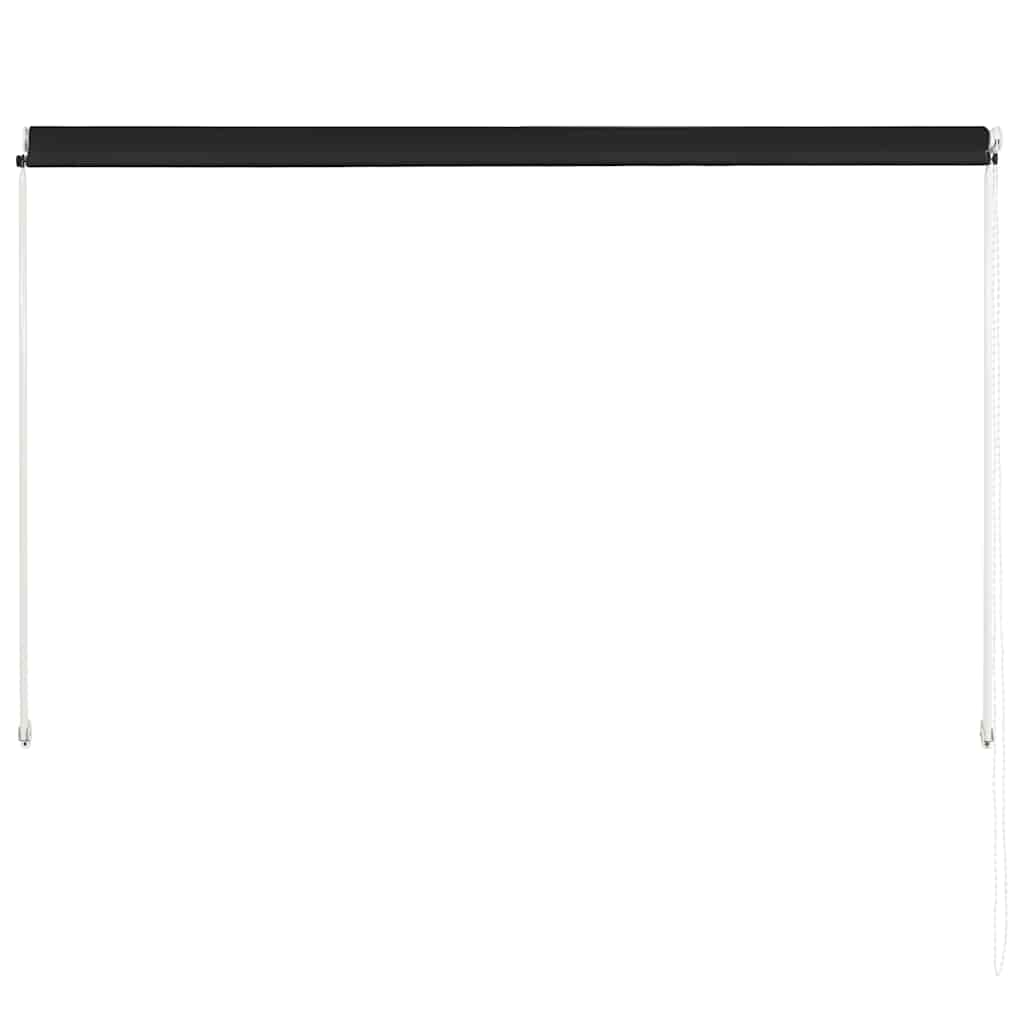 vidaXL Awning | Anthracite | Steel frame | 200x150 cm | Retractable | Awning 5