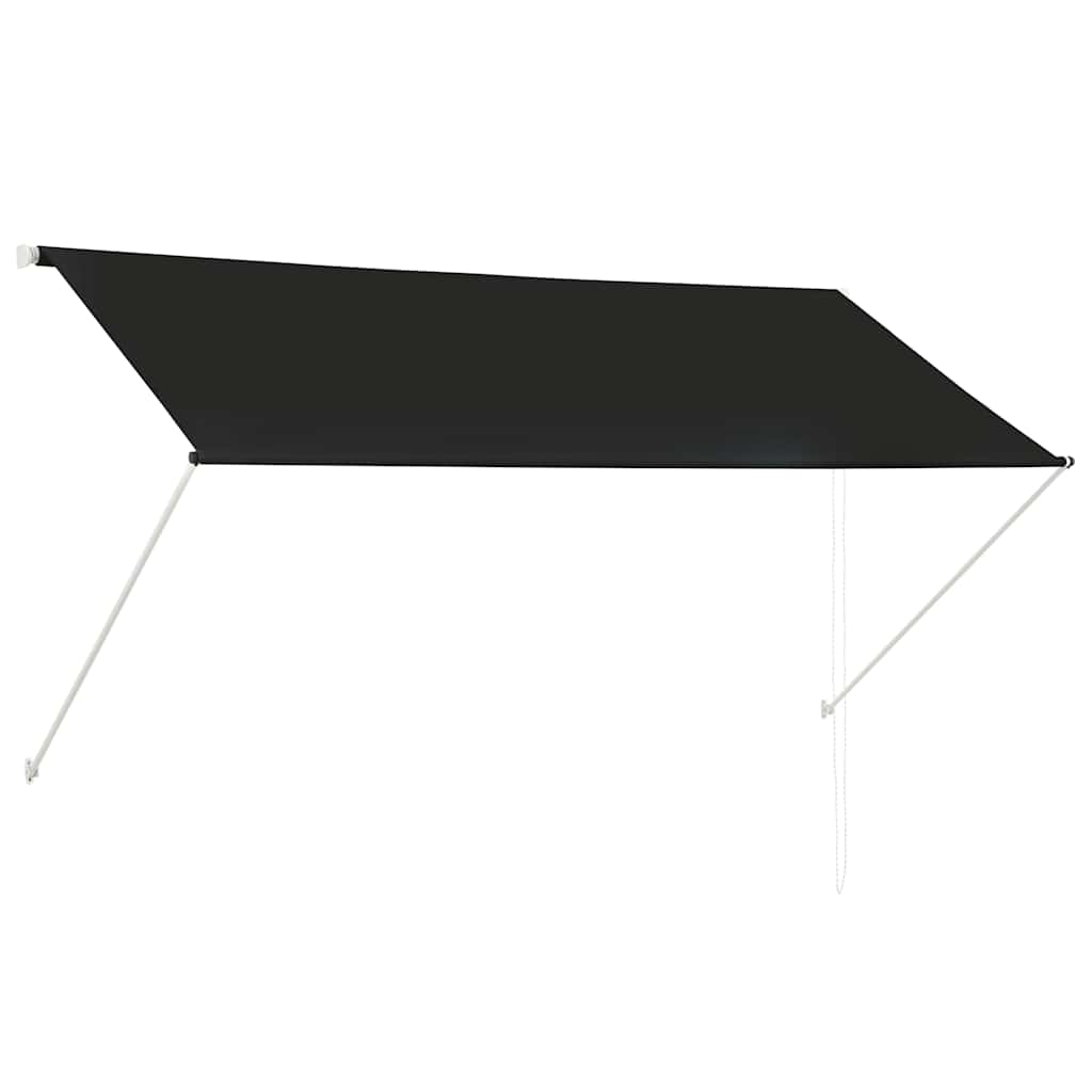 vidaXL Awning | Anthracite | Steel frame, polyester fabric with PA coating 2
