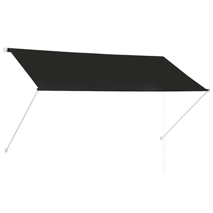 vidaXL Awning | Anthracite | Steel frame, polyester fabric with PA coating 2