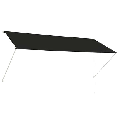 vidaXL Awning | Anthracite | Steel frame | 300x150 cm | Retractable | Awning 2