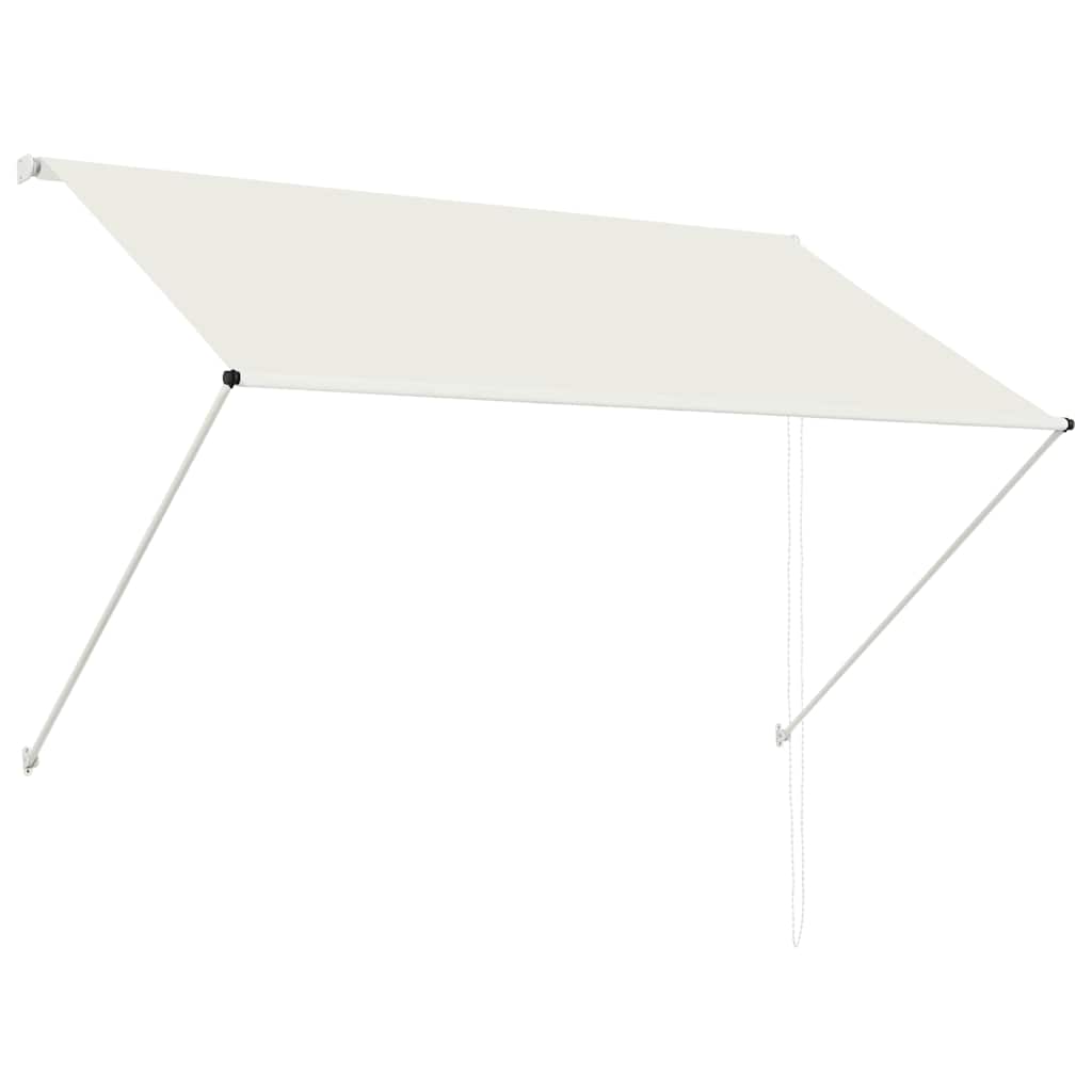 vidaXL Retractable Awning 200x150 cm Cream 1