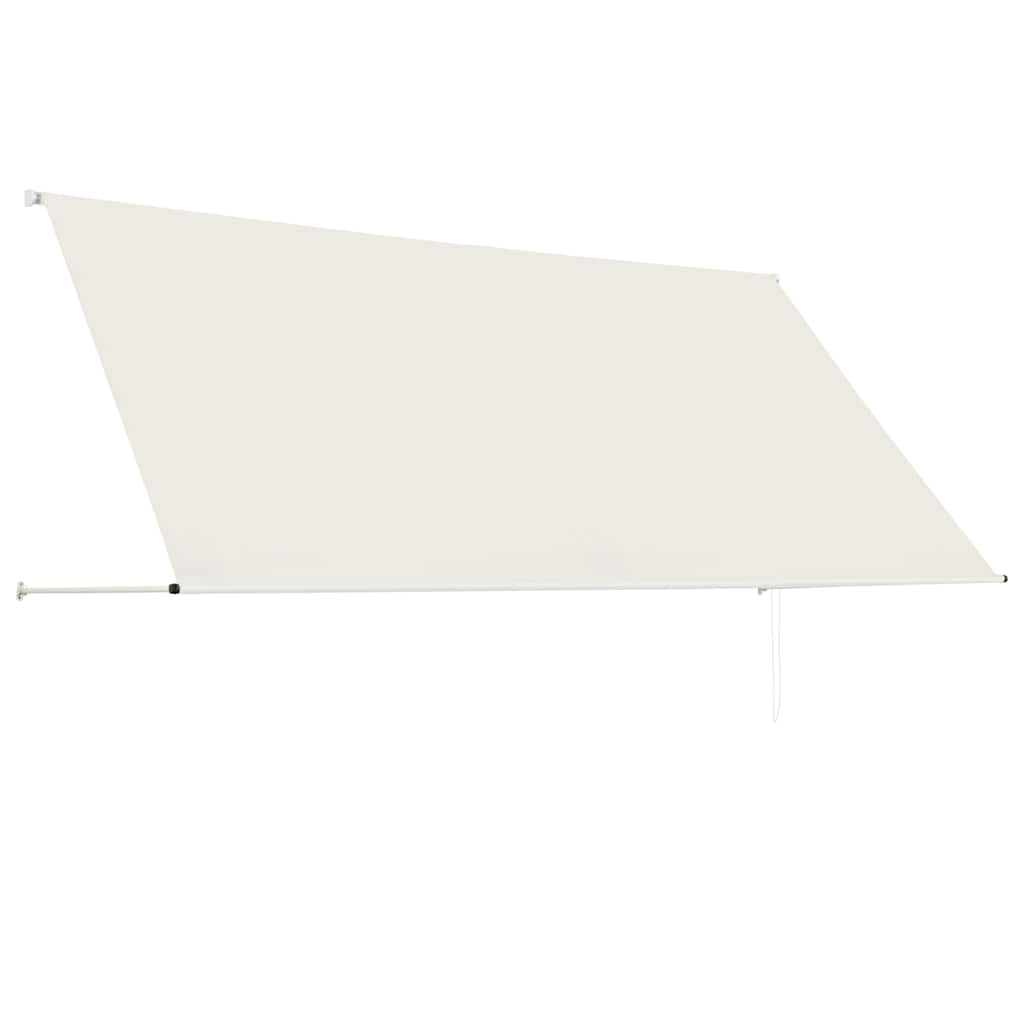 vidaXL Awning | Cream | Steel frame and 100% polyester fabric with PA coating 4