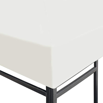 vidaXL Gazebo Top Cover | Cream White | Polyester with PVC coating | 3x3 m 3