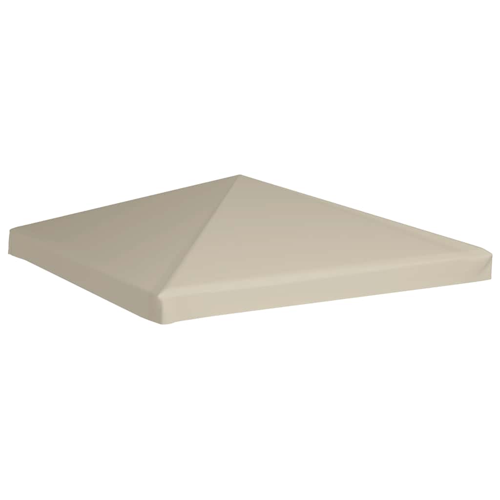 vidaXL Gazebo Top Cover | Beige | Polyester with PVC coating | 3x3 meters 2