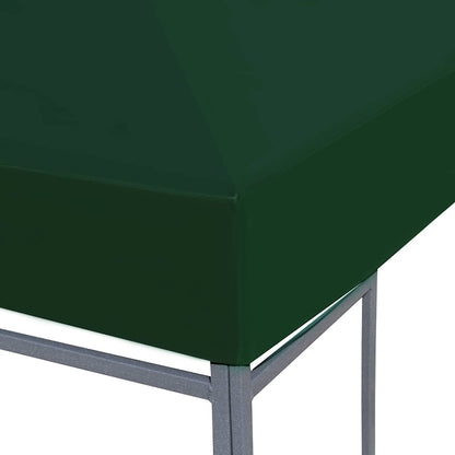 vidaXL Gazebo Top Cover 310 g/m² 3x3 m Green 3