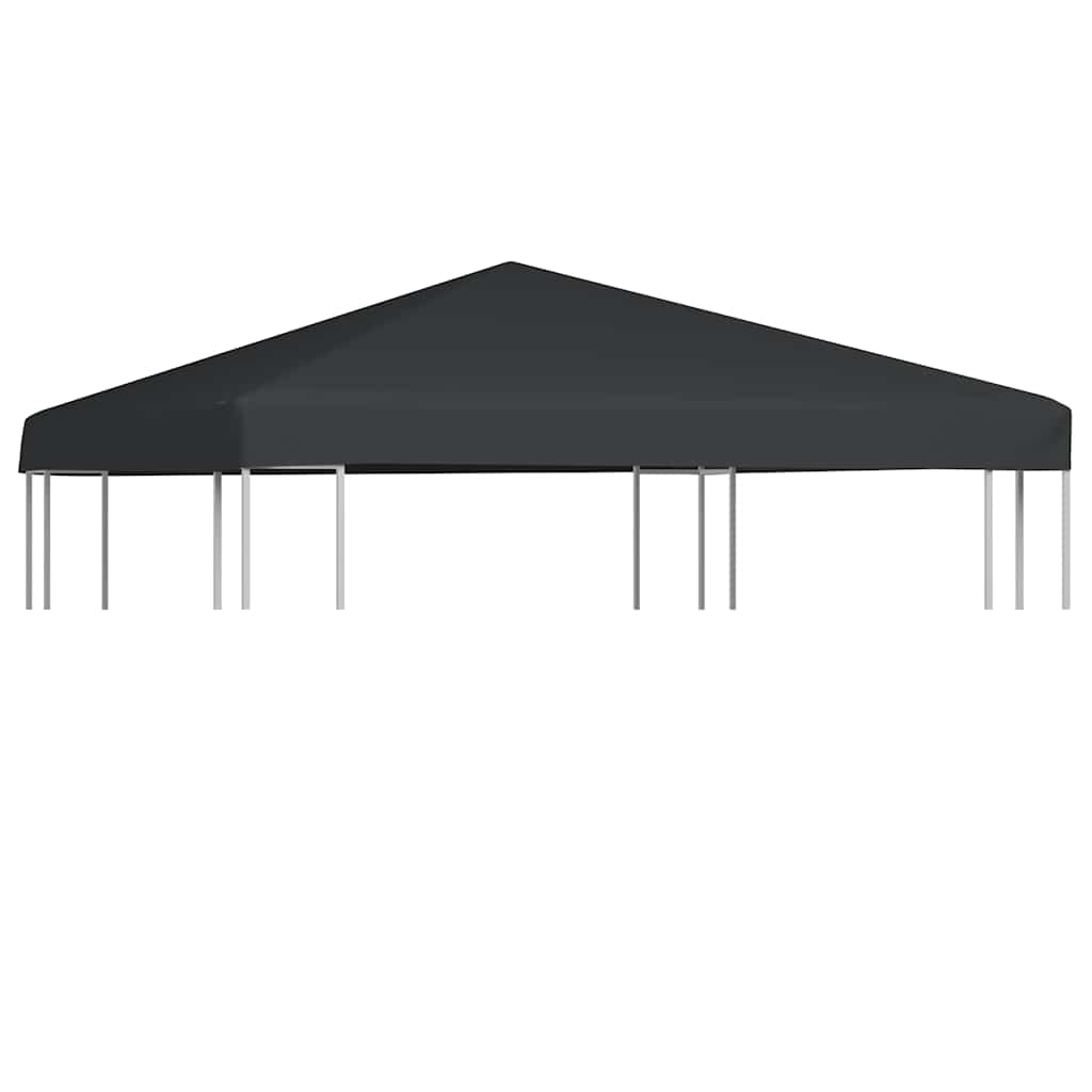 vidaXL Gazebo Top Cover | Grey | Polyester with PVC coating | 3x3 metres 1