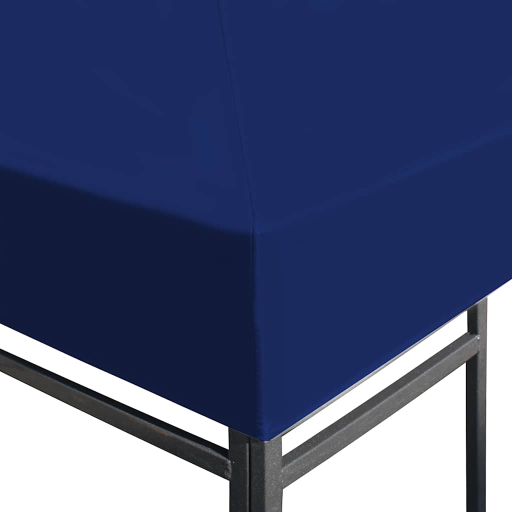vidaXL Gazebo Top Cover | Blue | Polyester with PVC coating | 3 x 3 m 3