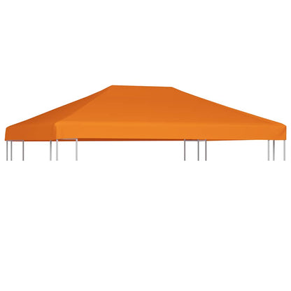 vidaXL Gazebo Top Cover | Orange | Polyester with PVC coating | 4x3 meters 1