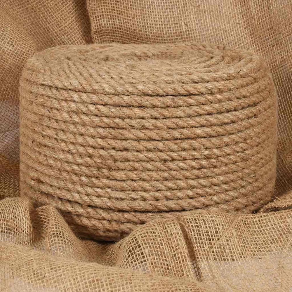 Rope 100% Jute Natural Length 250 m 10 mm