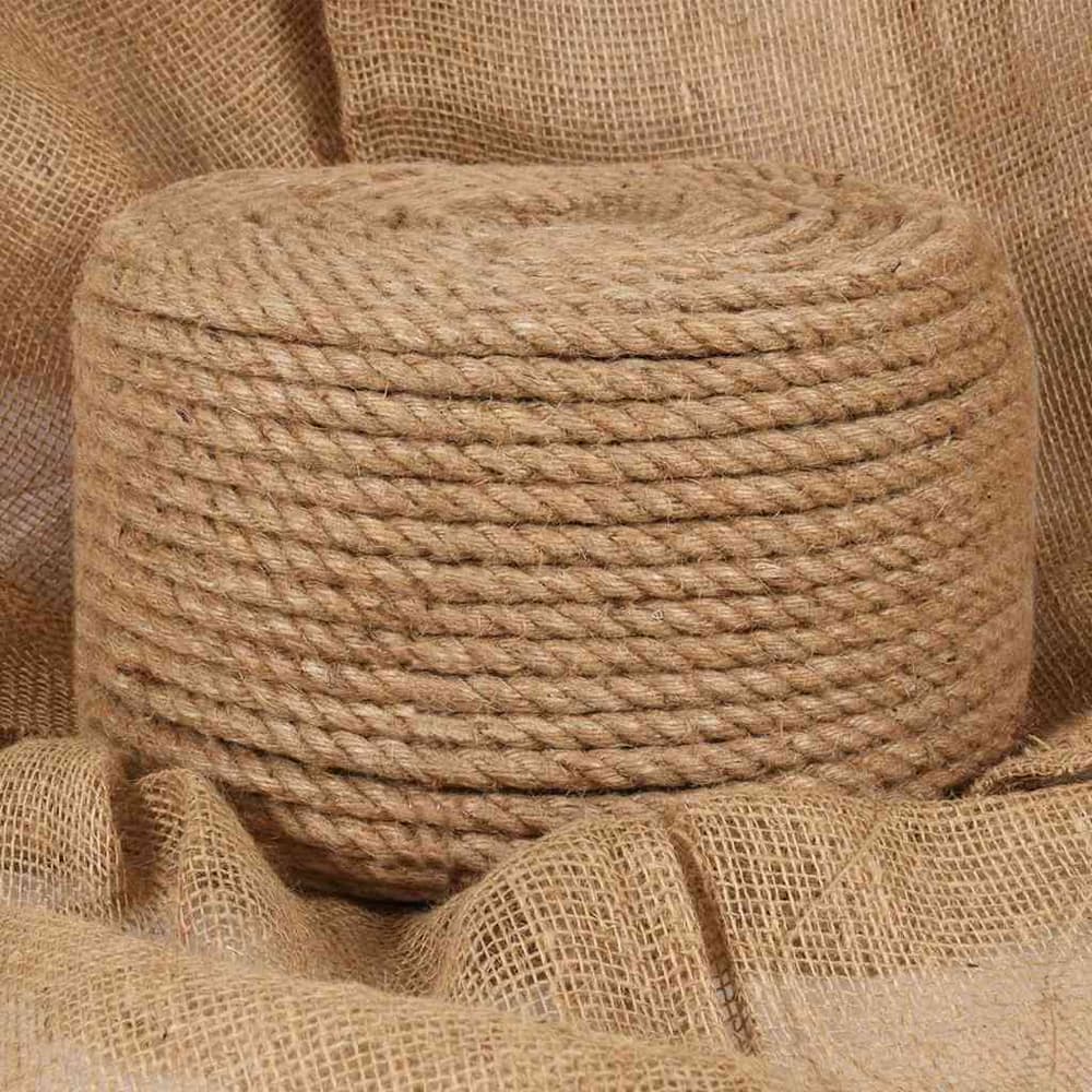Rope 100% Jute Natural Length 250 m 12 mm