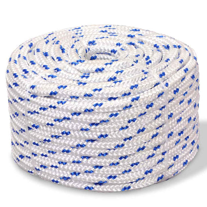 vidaXL Marine Rope Polypropylene 6 mm 500 m White 1