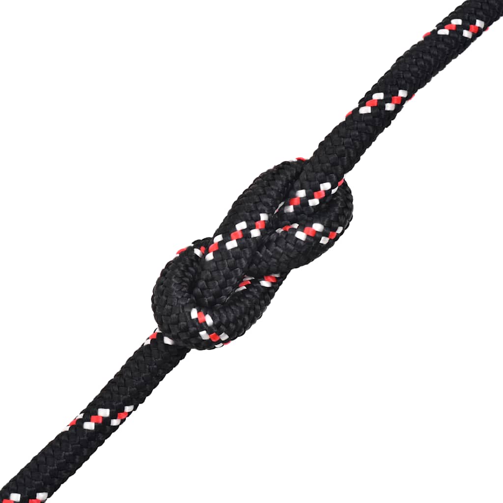 vidaXL Marine Rope Polypropylene 6 mm 500 m Black 2