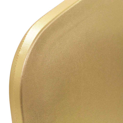 vidaXL Chair Cover | Set of 6 | Gold | 90% polyester and 10% elastane 4