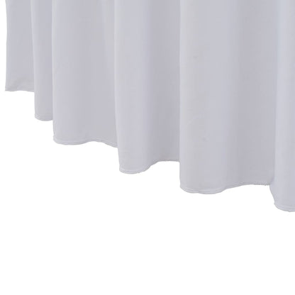 vidaXL Table Cover | Set of 2 | White | 90% Polyester, 10% Elastane | 180x74 cm 3