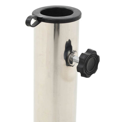 45066 vidaXL Parasol Base Granite 20 kg Square Black 5