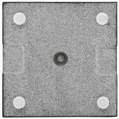 45066 vidaXL Parasol Base Granite 20 kg Square Black 4