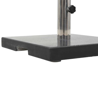 45066 vidaXL Parasol Base Granite 20 kg Square Black 6