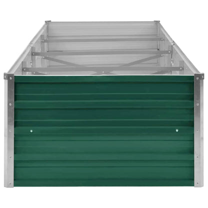 vidaXL Raised Bed | Green | Galvanised Steel | 320x80x45 cm 5