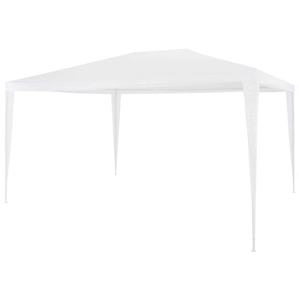 vidaXL Party Tent | White | Polyethylene roof and steel frame | 3x4 metres 1