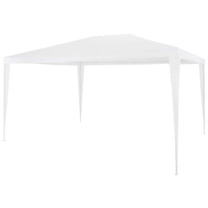 vidaXL Party Tent | White | Polyethylene roof and steel frame | 3x4 metres 1