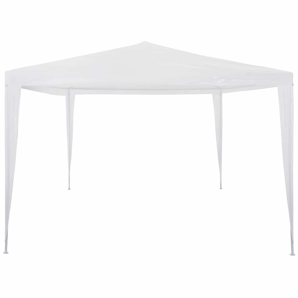 vidaXL Party Tent | White | Polyethylene roof and steel frame | 3x4 metres 3