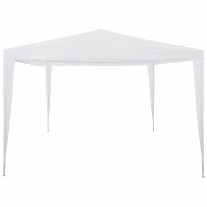 vidaXL Party Tent | White | Polyethylene roof and steel frame | 3x4 metres 3