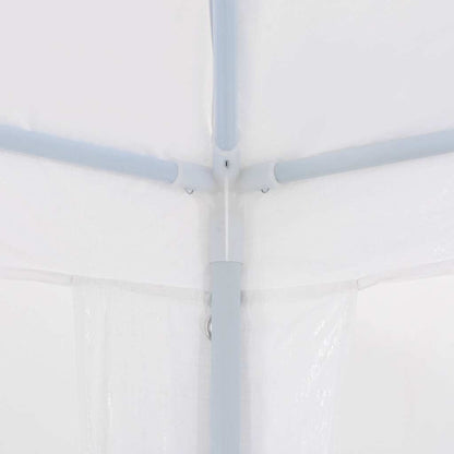 vidaXL Party Tent | White | Polyethylene roof and steel frame | 3x4 metres 5